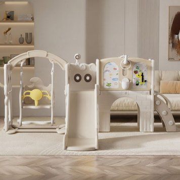 Детский игровой комплекс 8-в-1 Lumpurini Kiddiplay KD107 фото